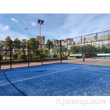 15 mm erba artificiale per padel esterno interno